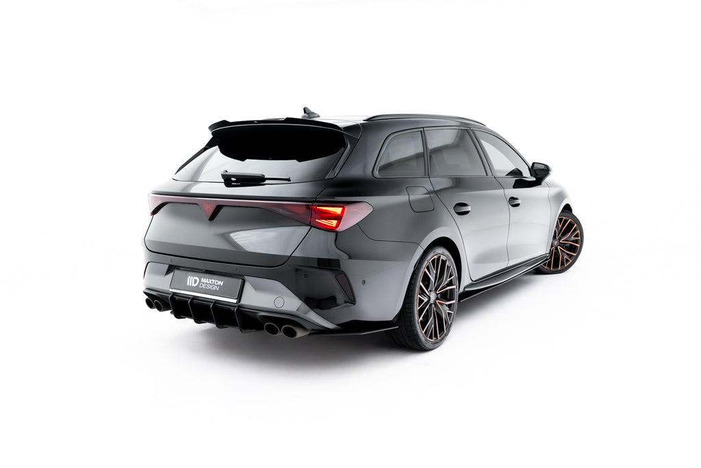 Maxton Design Street Pro Heck Ansatz Flaps Diffusor passend für Cupra Leon ST Mk1 Facelift