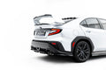 Maxton Design Street+ Mittlerer Diffusor RACE passend für Subaru WRX STI Mk2 schwarz Hochglanz