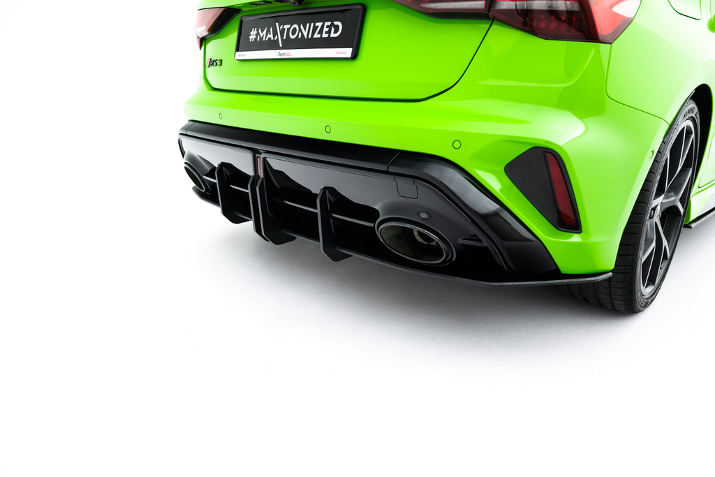 Maxton Design Street Pro Heckschürze passend für Audi RS3 Sportback 8Y Facelift