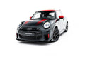 Maxton Design Street Pro Spoilerlippe Front Ansatz + Flaps für Mini Cooper John Cooper Works F65 [2025-] | Schwarz Hochglanz | ABS-Kunststoff