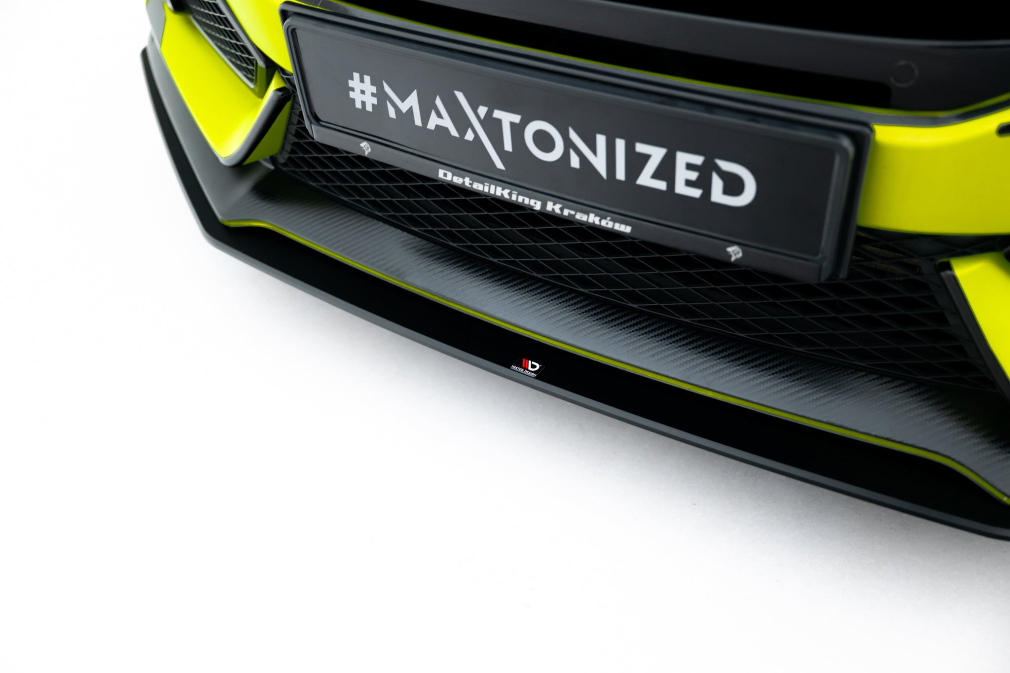 Maxton Design Street Pro Street+ Spoilerlippe Front Ansatz V.2 passend für Honda Civic Type-R Mk10 / Mk10 Facelift