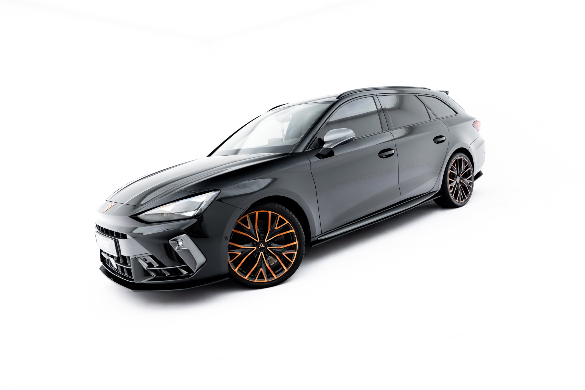 Maxton Design Street Pro Street+ Seitenschweller Leisten passend für Cupra Leon ST / Hatchback Aero Mk1 / Mk1 Facelift