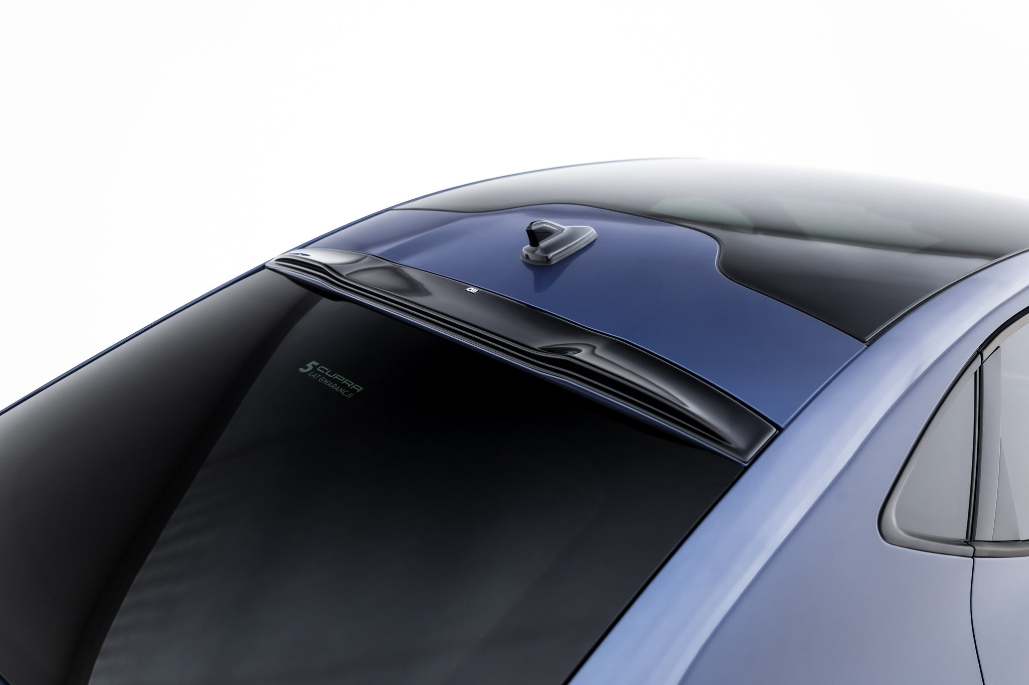 Maxton Design Heckscheiben Spoiler passend für Cupra Tavascan Mk1 schwarz Hochglanz