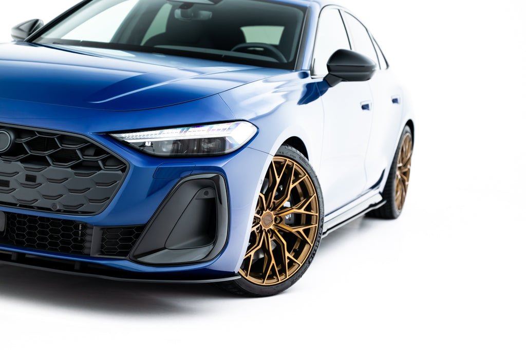 Maxton Design Street Pro Street+ Spoilerlippe Front Ansatz passend für Audi A5 S-Line / S5 Limousine / Avant B10
