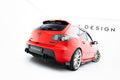 Maxton Design Hintere Seiten Flaps passend für Mazda 3 MPS Mk1 EU Version schwarz Hochglanz