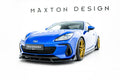 Maxton Design Street+ Spoilerlippe Front Ansatz V.1 + Flaps passend für Subaru BRZ Mk2