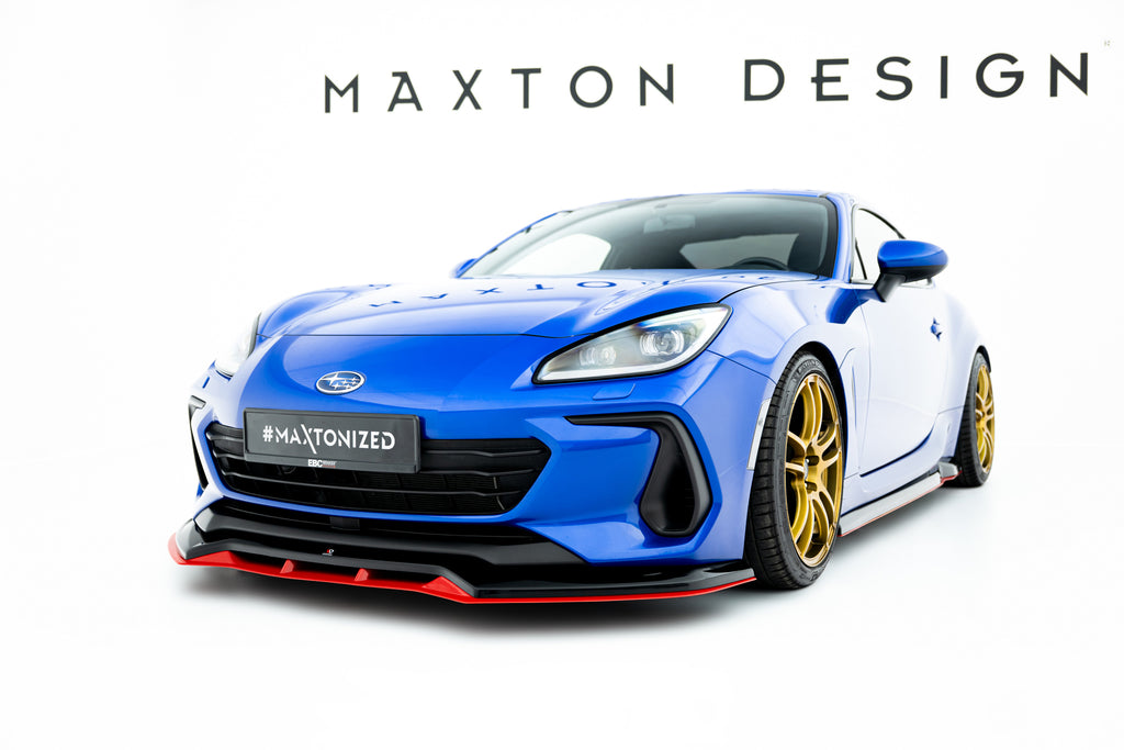 Maxton Design Street+ Spoilerlippe Front Ansatz V.2 passend für Subaru BRZ Mk2