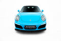 Maxton Design Street+ Spoilerlippe Front Ansatz V.2 passend für Porsche 911 Carrera 991 Facelift schwarz Hochglanz