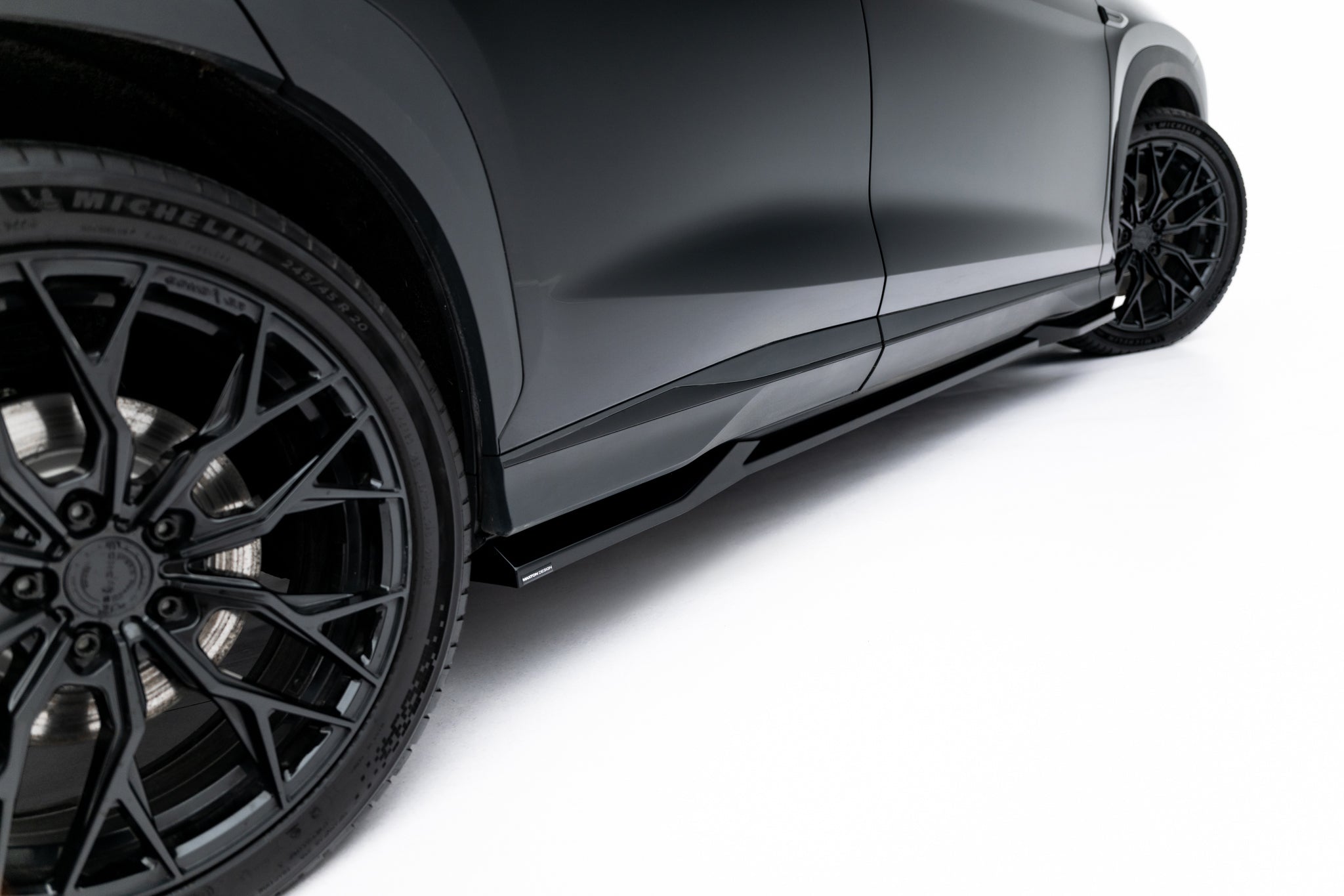 Maxton Design Street+ Seitenschweller Leisten passend für BYD Sealion 7 Mk1 schwarz Hochglanz