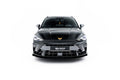 Maxton Design Street Pro Street+ Spoilerlippe Front Ansatz + Flaps passend für Cupra Leon ST / Hatchback Mk1 Facelift schwarz Hochglanz