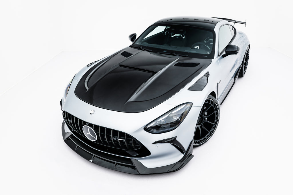 Maxton Design Prepreg Carbon Fiber Street+ Spoilerlippe Front Ansatz passend für Mercedes-AMG GT 63 / 55 / 63 S E Performance C192