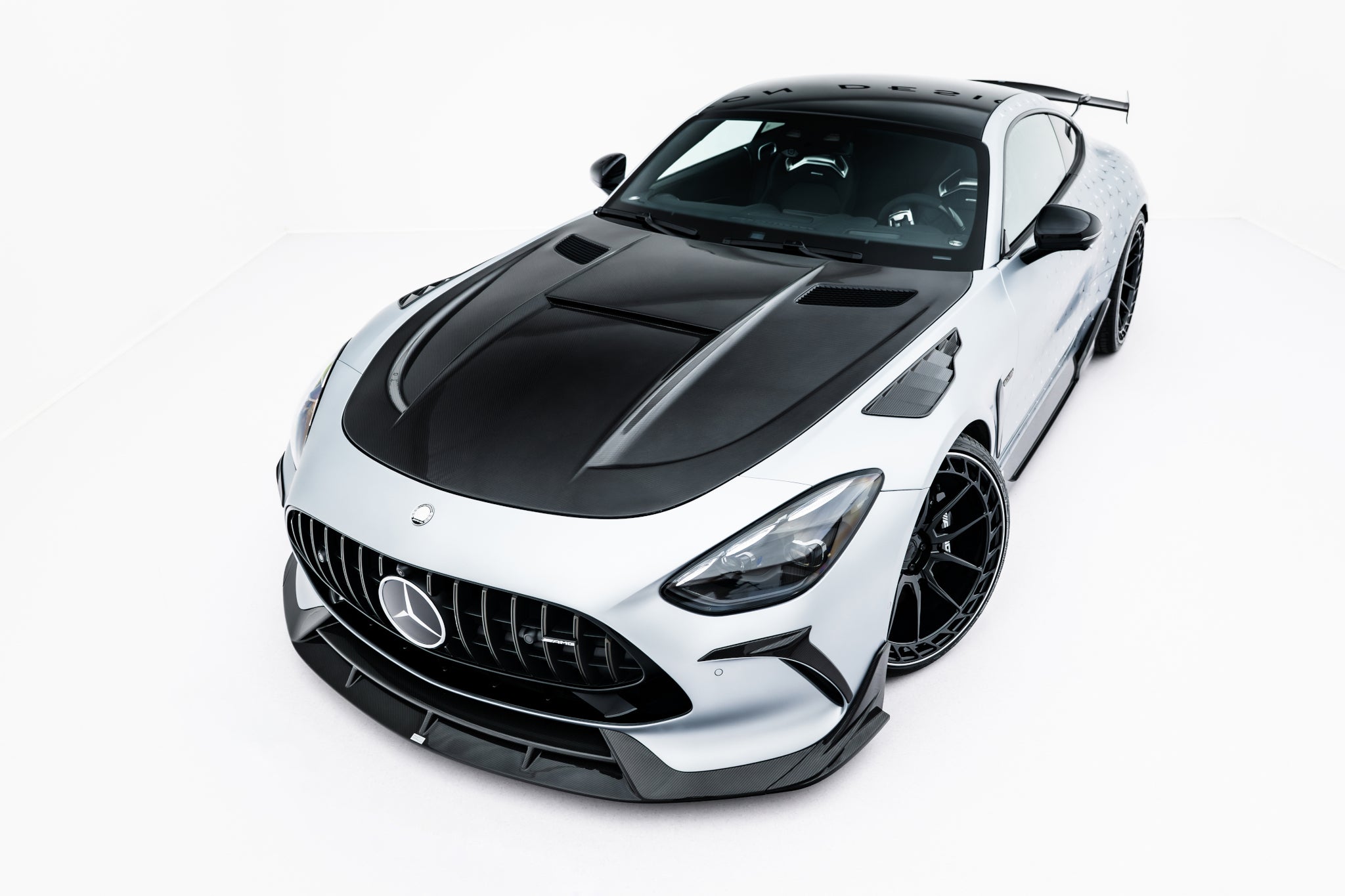 Maxton Design Prepreg Carbon Fiber Street+ Spoilerlippe Front Ansatz passend für Mercedes-AMG GT 63 / 55 / 63 S E Performance C192