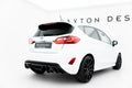 Maxton Design Diffusor Heck Ansatz V.3 passend für Ford Fiesta ST Mk8 schwarz Hochglanz