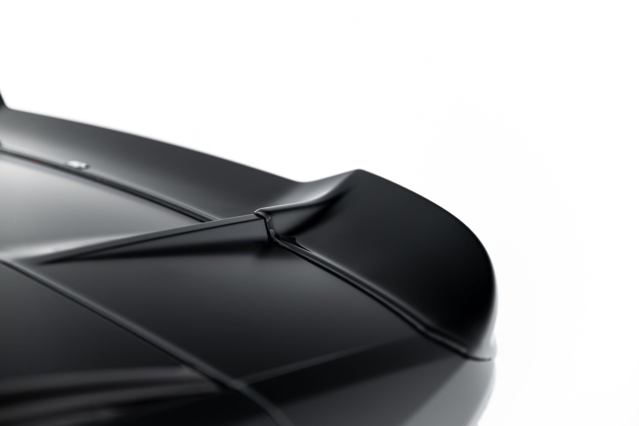 Maxton Design Spoiler CAP 3D passend für BMW X1 M35i U11 schwarz Hochglanz