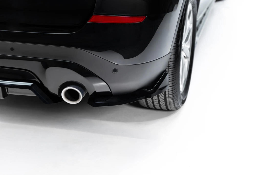 Maxton Design Heck Flaps für BMW X3 G01 [2017-2021] | Schwarz Hochglanz | ABS-Kunststoff
