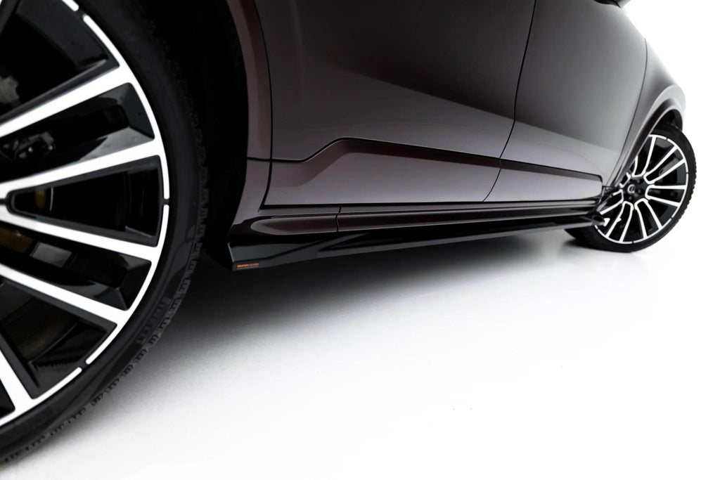 Maxton Design Street+ Seitenschweller Leisten Passend für Volvo Xc90 Mk2 Facelift 2 Schwarz Hochglanz