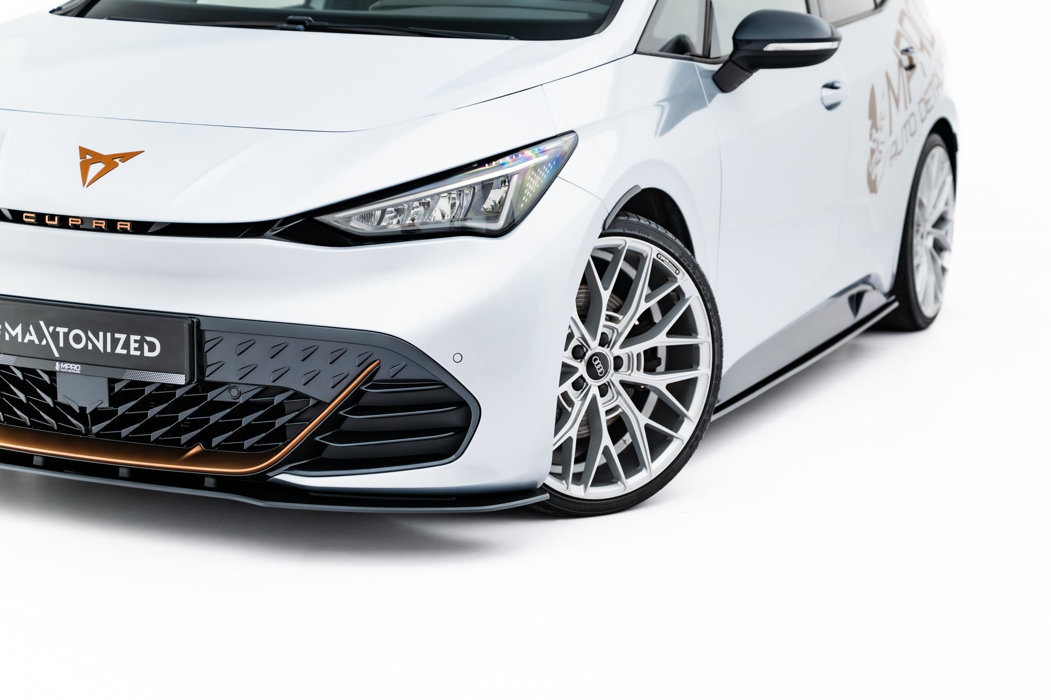 Maxton Design Street Pro Street+ Spoilerlippe Front Ansatz passend für Cupra Born Mk1
