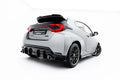 Maxton Design Heck Ansatz Flaps Diffusor V.3 passend für Toyota GR Yaris Mk4 Facelift schwarz Hochglanz