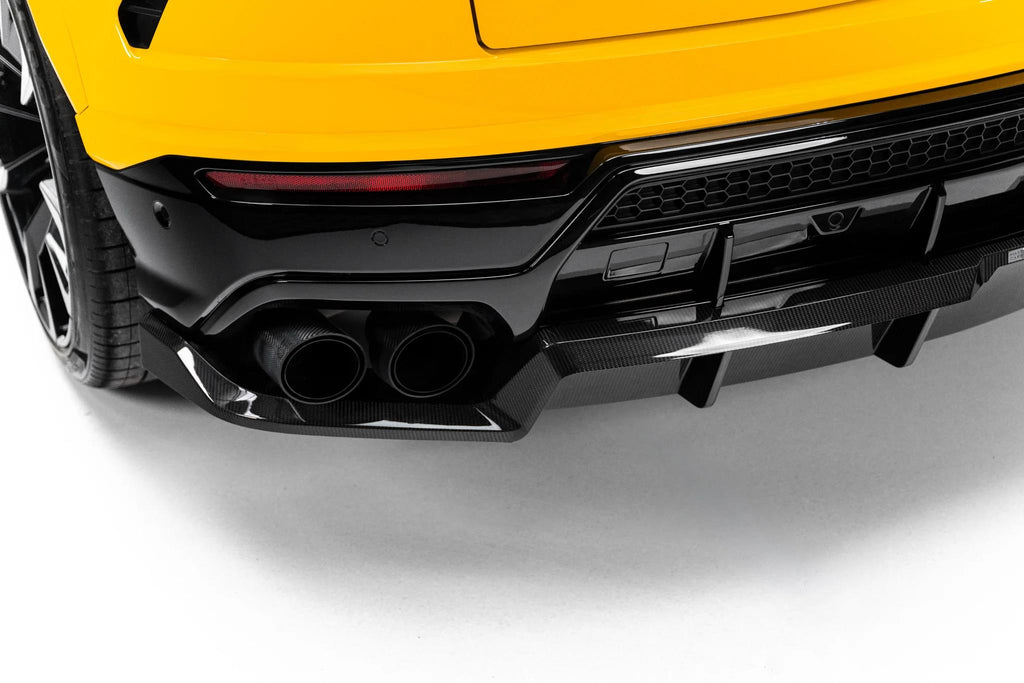 Maxton Design Prepreg Carbon Fiber Rear Splitter (mit Einem Vertikalem Balken) Lamborghini Urus Mk1