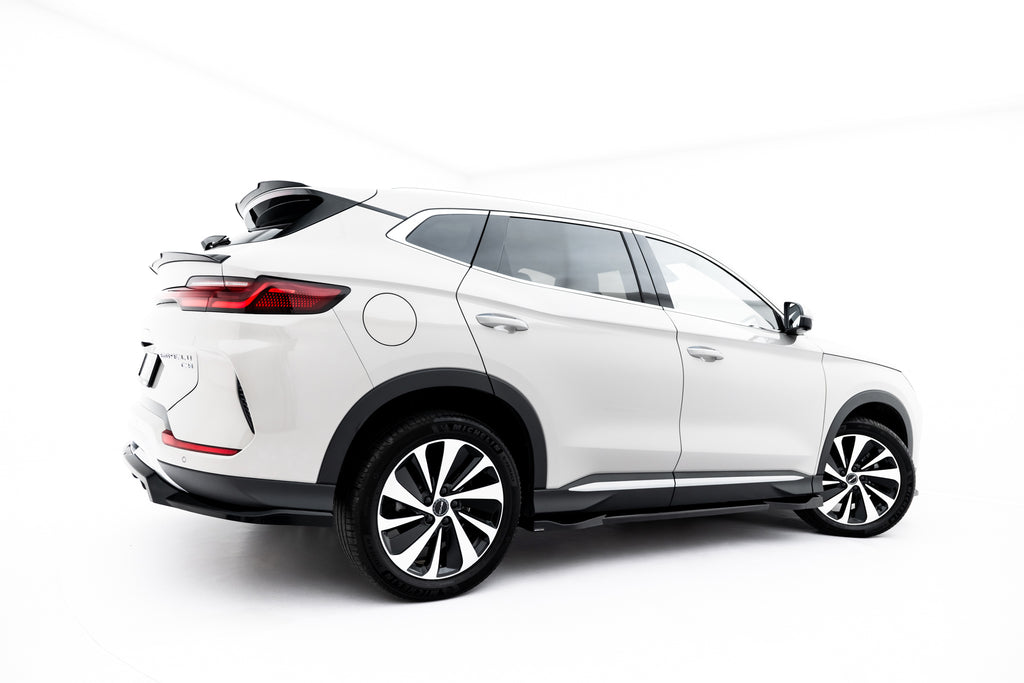Maxton Design Street+ Seitenschweller Leisten passend für BYD Seal U Mk1 schwarz Hochglanz