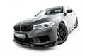 Maxton Design Street+ Spoilerlippe Front Ansatz V.3 passend für BMW M5 F90 schwarz Hochglanz
