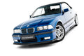 Maxton Design Street+ Spoilerlippe Front Ansatz V.3 passend für BMW M3 / 3 M-Paket Coupe / Cabrio E36 schwarz Hochglanz