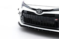 Maxton Design Street+ Spoilerlippe Front Ansatz V.1 passend für Toyota GR Corolla Mk12 schwarz Hochglanz