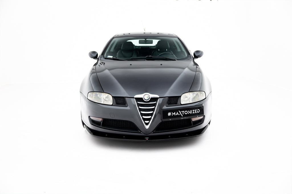 Maxton Design Street+ Spoilerlippe Front Ansatz V.1 passend für Alfa Romeo GT schwarz Hochglanz