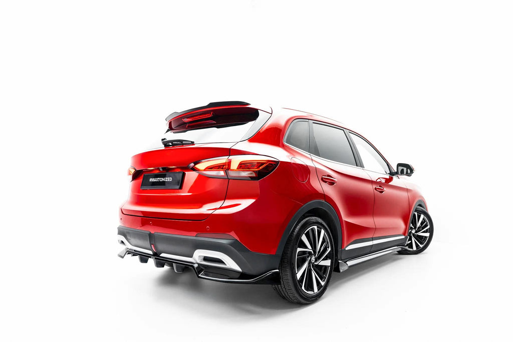 Maxton Design Street+ Mittlerer Diffusor RACE für MG ZS Mk2 [2024-] | Schwarz Hochglanz | ABS-Kunststoff