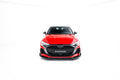 Maxton Design Street+ Spoilerlippe Front Ansatz V.2 passend für Audi RS3 Sportback 8Y Facelift schwarz Hochglanz