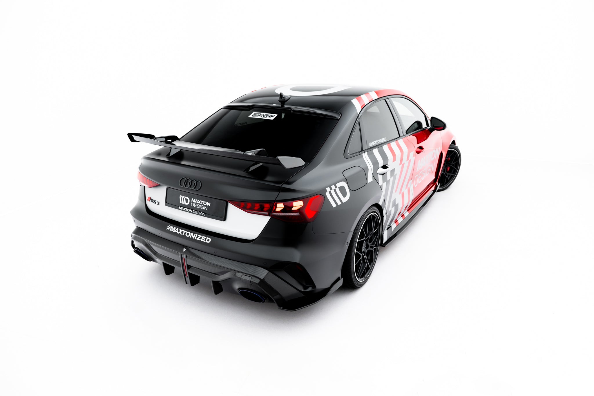 Maxton Design Carbon Spoiler Audi A3 / A3 S-Line / S3 / RS3 Limousine 8Y / 8Y Facelift für Audi A3