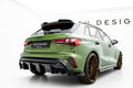 Maxton Design Diffusor Heck Ansatz passend für Audi S3 Sportback 8Y Facelift