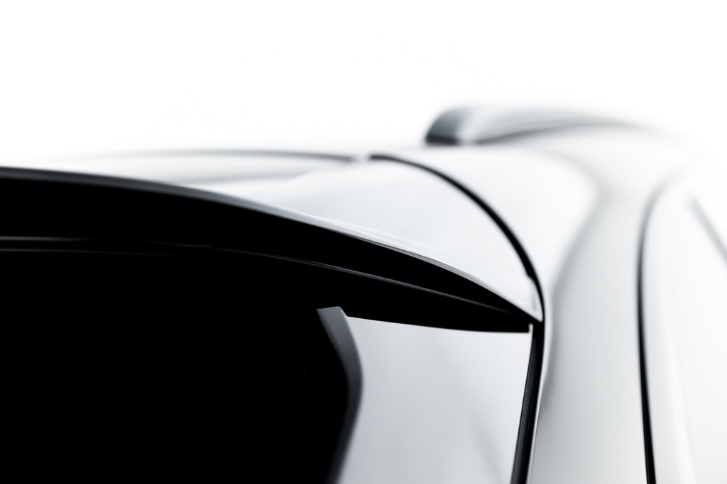 Maxton Design Spoiler CAP passend für Audi A6 S-Line Avant C9 schwarz Hochglanz