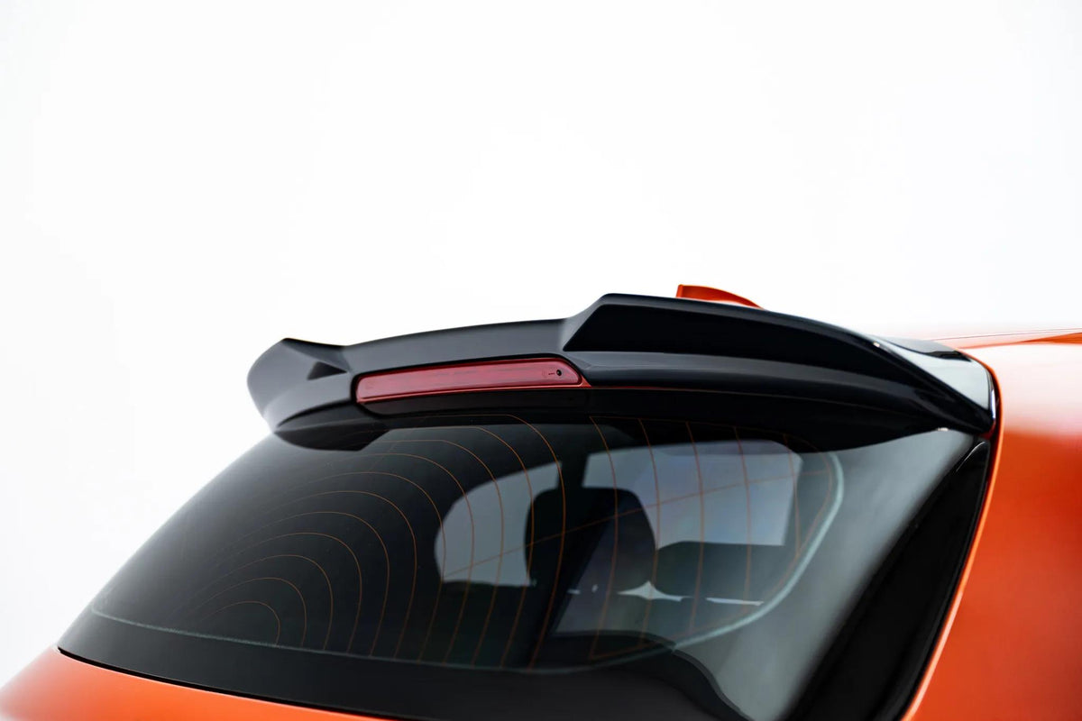 Maxton Design Heckspoiler für BMW 1er F20- F21 [2011-2015] | Schwarz Hochglanz | ABS-Kunststoff