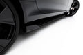 Maxton Design Seitenschweller Flaps Passend für Jaguar F-Type X152 Facelift 2 Schwarz Hochglanz