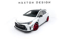 Maxton Design Street Pro Street+ Spoilerlippe Front Ansatz + Flaps passend für Toyota GR Corolla Mk12 schwarz Hochglanz