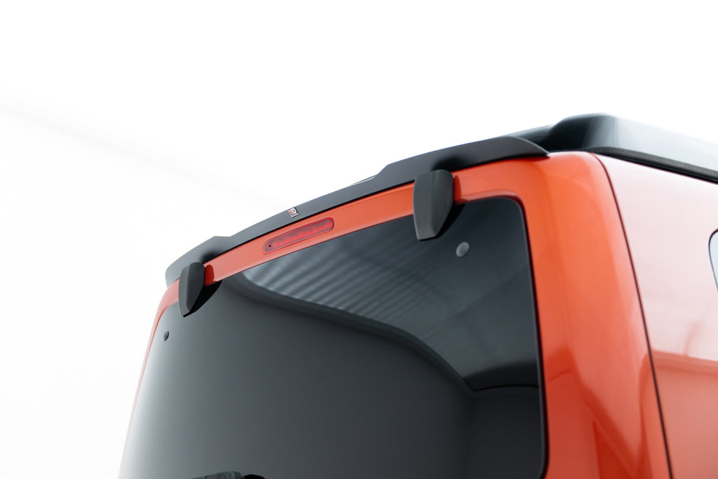 Maxton Design Spoiler CAP passend für Peugeot Expert Mk3 schwarz Hochglanz