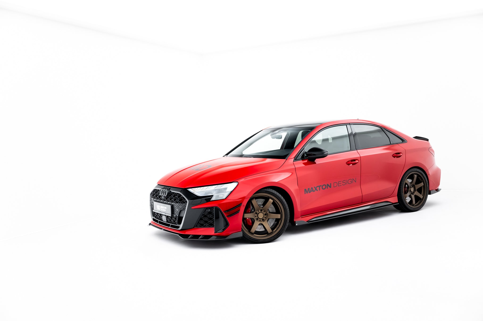 Maxton Design Prepreg Carbon Fiber Seitenschweller V.1 Audi RS3 Limousine / Sportback 8Y / 8Y Facelift für Audi A3