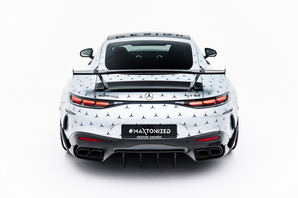 Maxton Design Prepreg Carbon Fiber Rear Diffuser Mercedes-AMG GT 63 / 55 / 63 S E Performance C192 für Mercedes-Benz AMG GT C192
