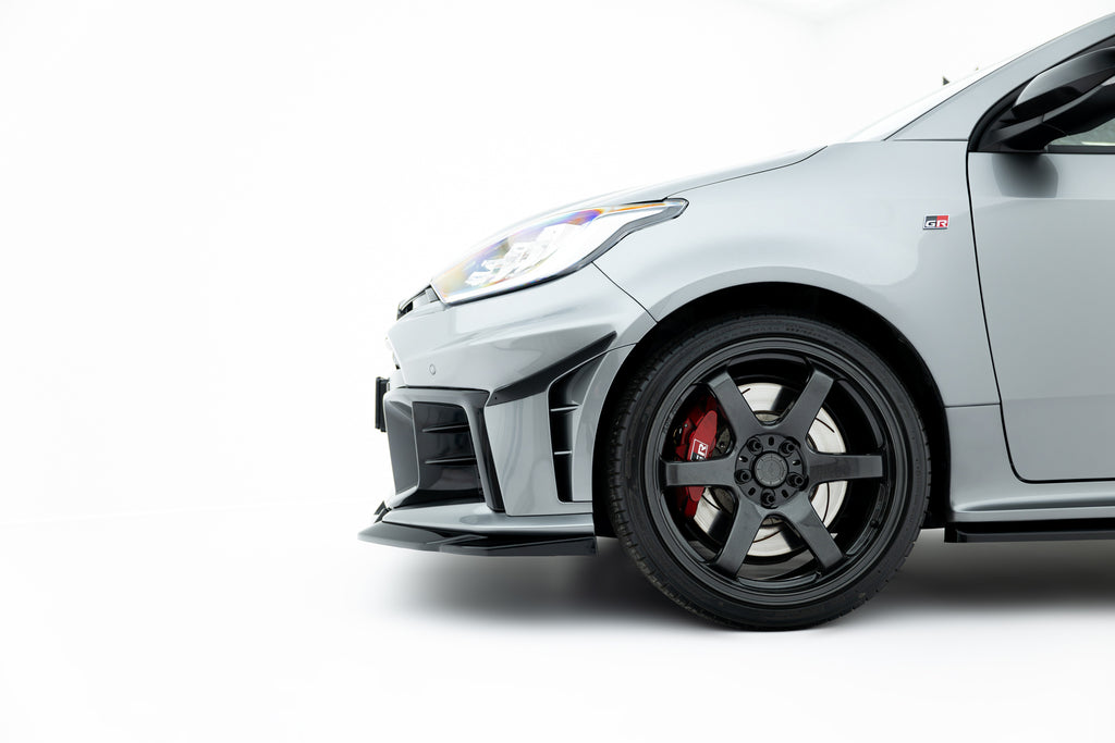 Maxton Design Stoßstangen Flaps Wings vorne Canards passend für Toyota GR Yaris Mk4 Facelift