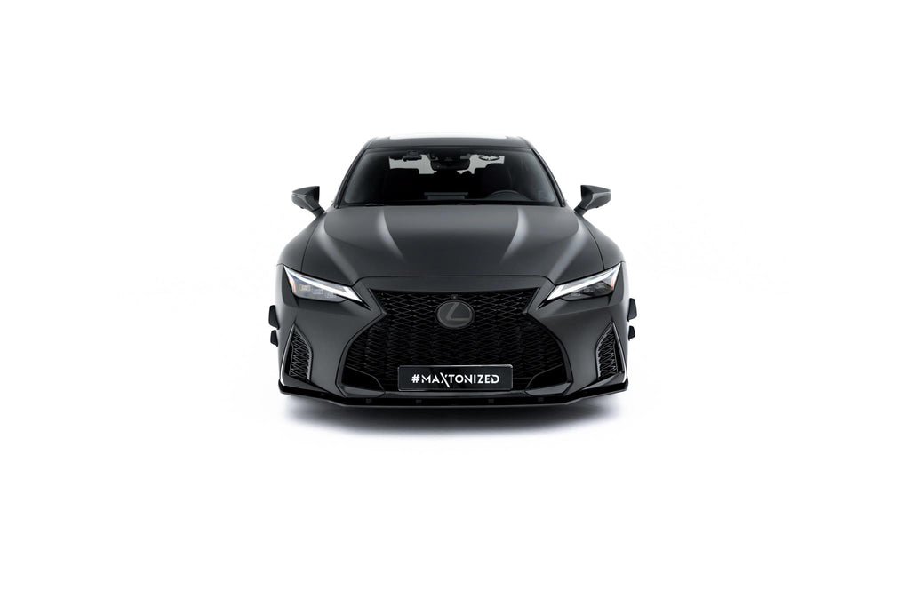 Maxton Design Street Pro Street+ Spoilerlippe Front Ansatz passend für Lexus IS 500 Mk3 Facelift 2 (XE30)