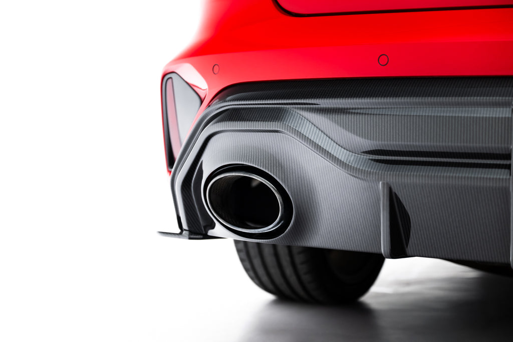 Maxton Design Prepreg Carbon Fiber Diffusor Heck Ansatz passend für Audi RS3 Sportback 8Y Facelift