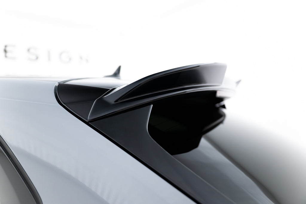Maxton Design Spoiler CAP 3D passend für VW Arteon R-Line Shooting Brake Mk1 Facelift schwarz Hochglanz