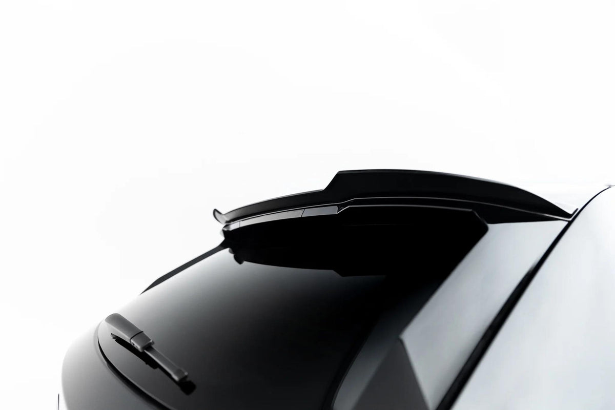 Maxton Design Heckspoiler Lippe für BMW 5er M-Paket Touring G61 [2023-] | Schwarz Hochglanz | ABS-Kunststoff | mit TTG (eintragungsfrei)