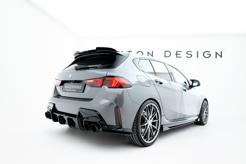 Maxton Design Street Pro Heck Ansatz Flaps Diffusor V.2 passend für BMW 1er M-Paket F70