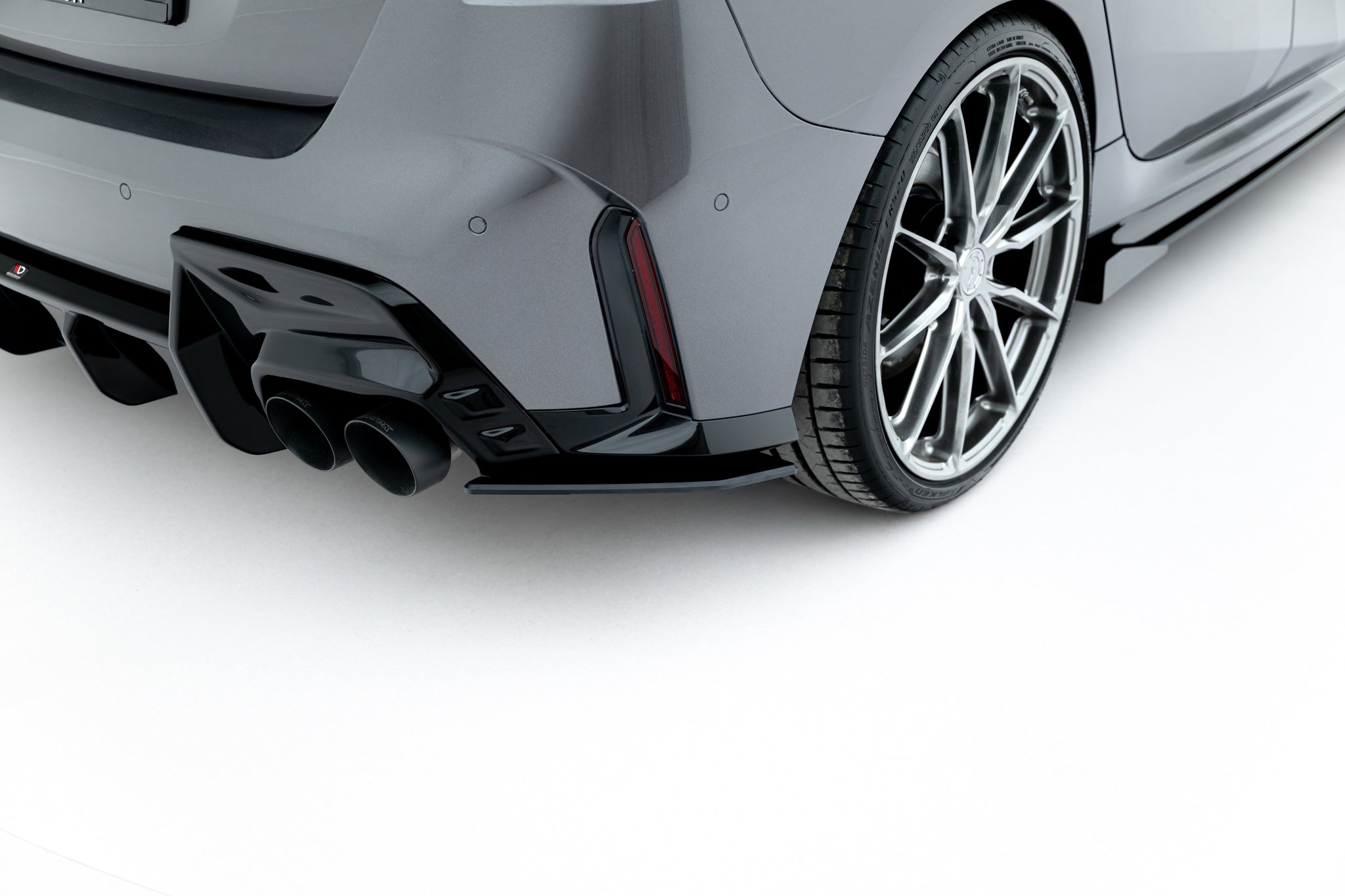 Maxton Design Street Pro Heck Ansatz Flaps Diffusor V.2 passend für BMW 1er M-Paket F70