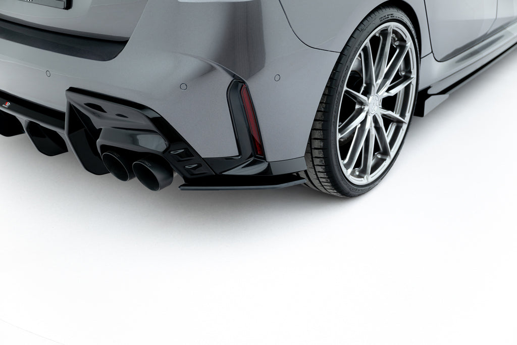 Maxton Design Street Pro Heck Ansatz Flaps Diffusor V.2 passend für BMW 1er M-Paket F70