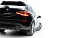 Maxton Design Heck Flaps für BMW X3 G01 [2017-2021] | Schwarz Hochglanz | ABS-Kunststoff