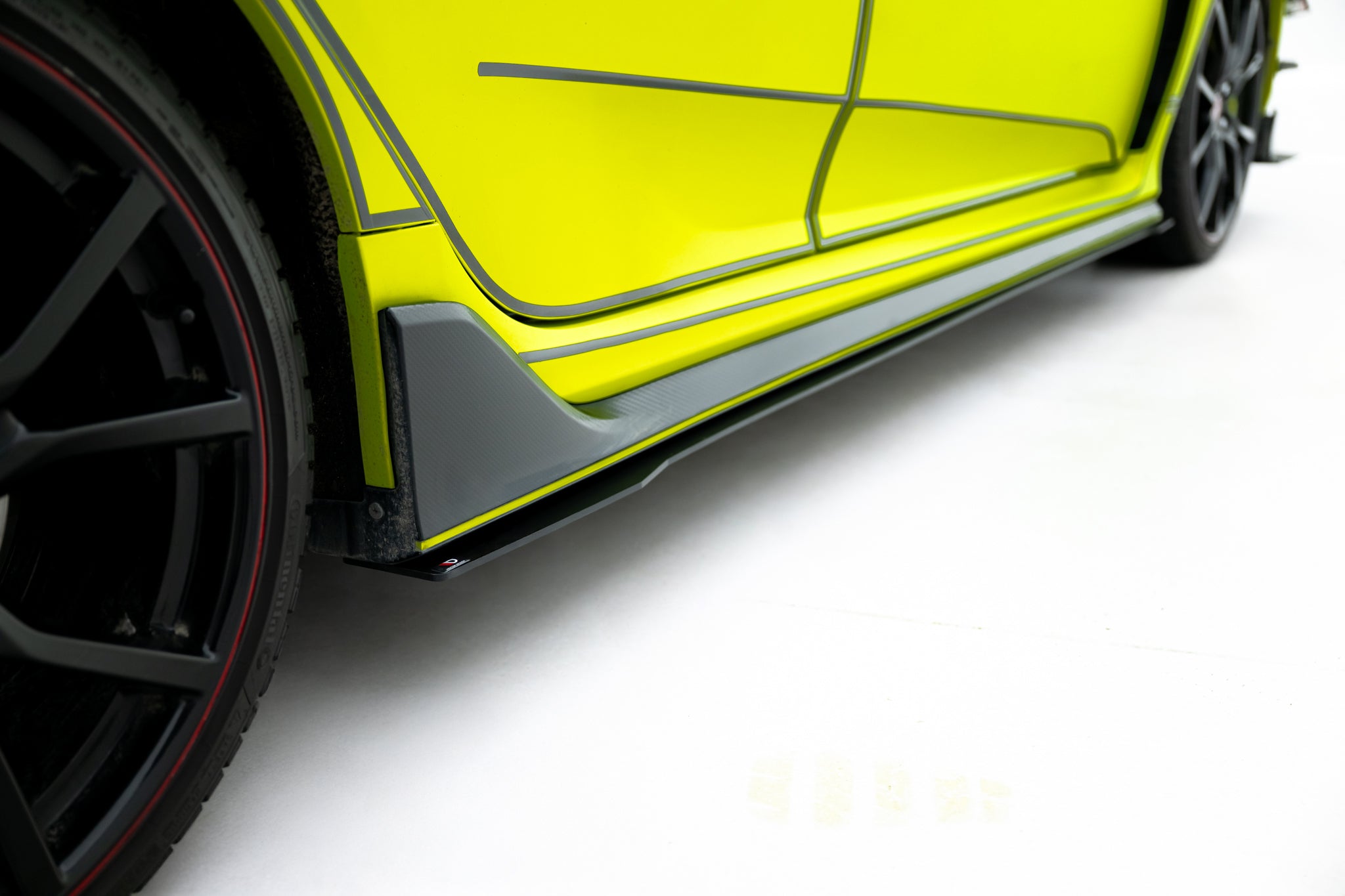Maxton Design Sport Street+ Seitenschweller Leisten passend für Honda Civic Type-R Mk10 / Mk10 Facelift