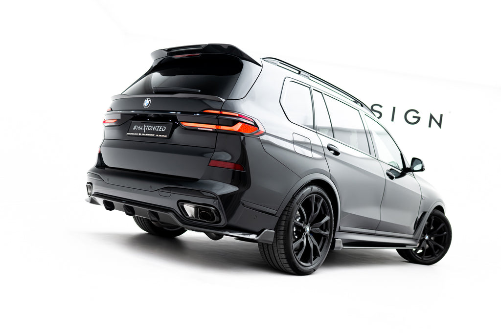 Maxton Design Prepreg Carbon Fiber Heckklappenspoiler (Niedriger) BMW X7 M-Paket G07 für BMW X7 G07